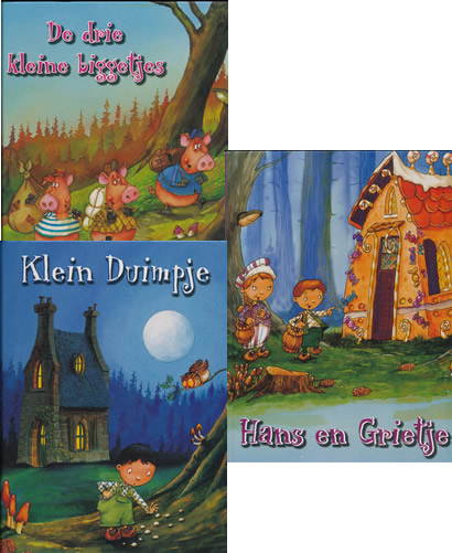 De drie kleine biggetjes | Hans en Grietje | Klein Duimpje