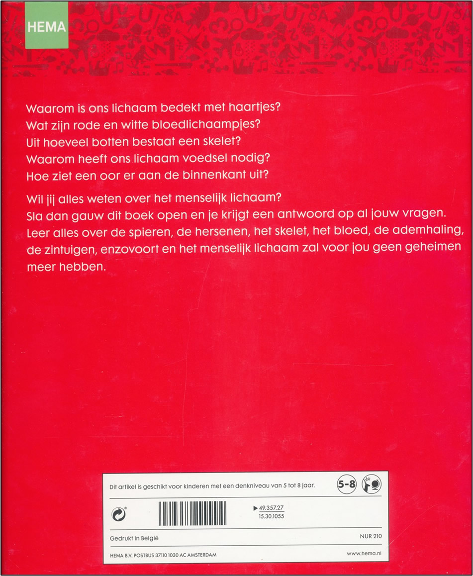 Je lijf van top tot teen! | Mijn eerste boek over het menselijk lichaam (2 boeken) - Afbeelding 9