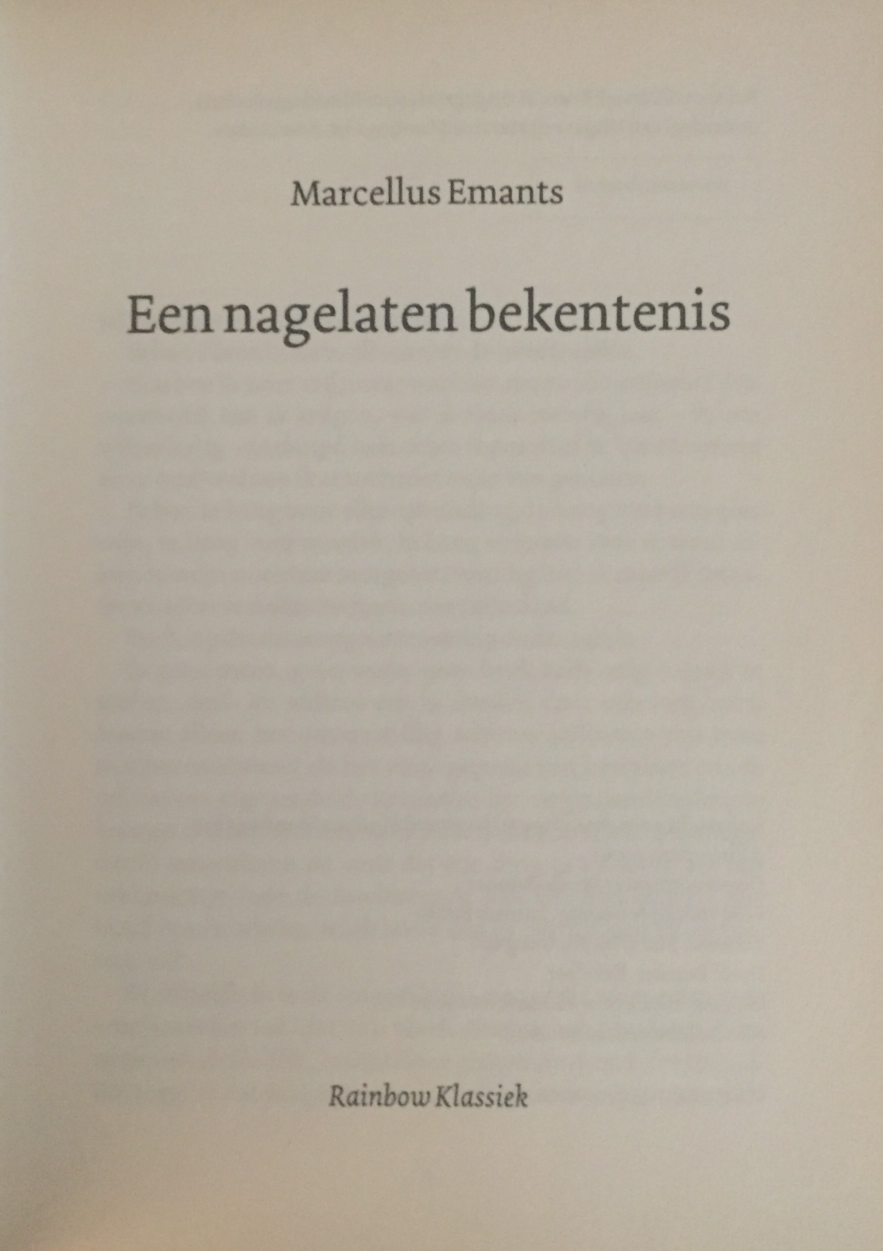 Een nagelaten bekentenis - Afbeelding 2