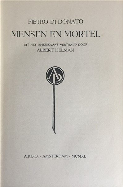 Mensen en Mortel (Christ in Concrete) (1940) - Afbeelding 2