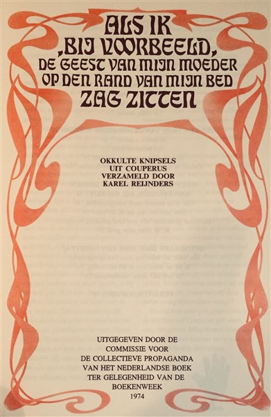 Als ik bijvoorbeeld de geest van mijn moeder op den rand van mijn bed zag zitten - Afbeelding 2