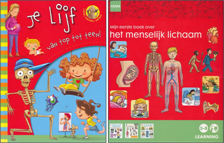 Je lijf van top tot teen! | Mijn eerste boek over het menselijk lichaam (2 boeken)