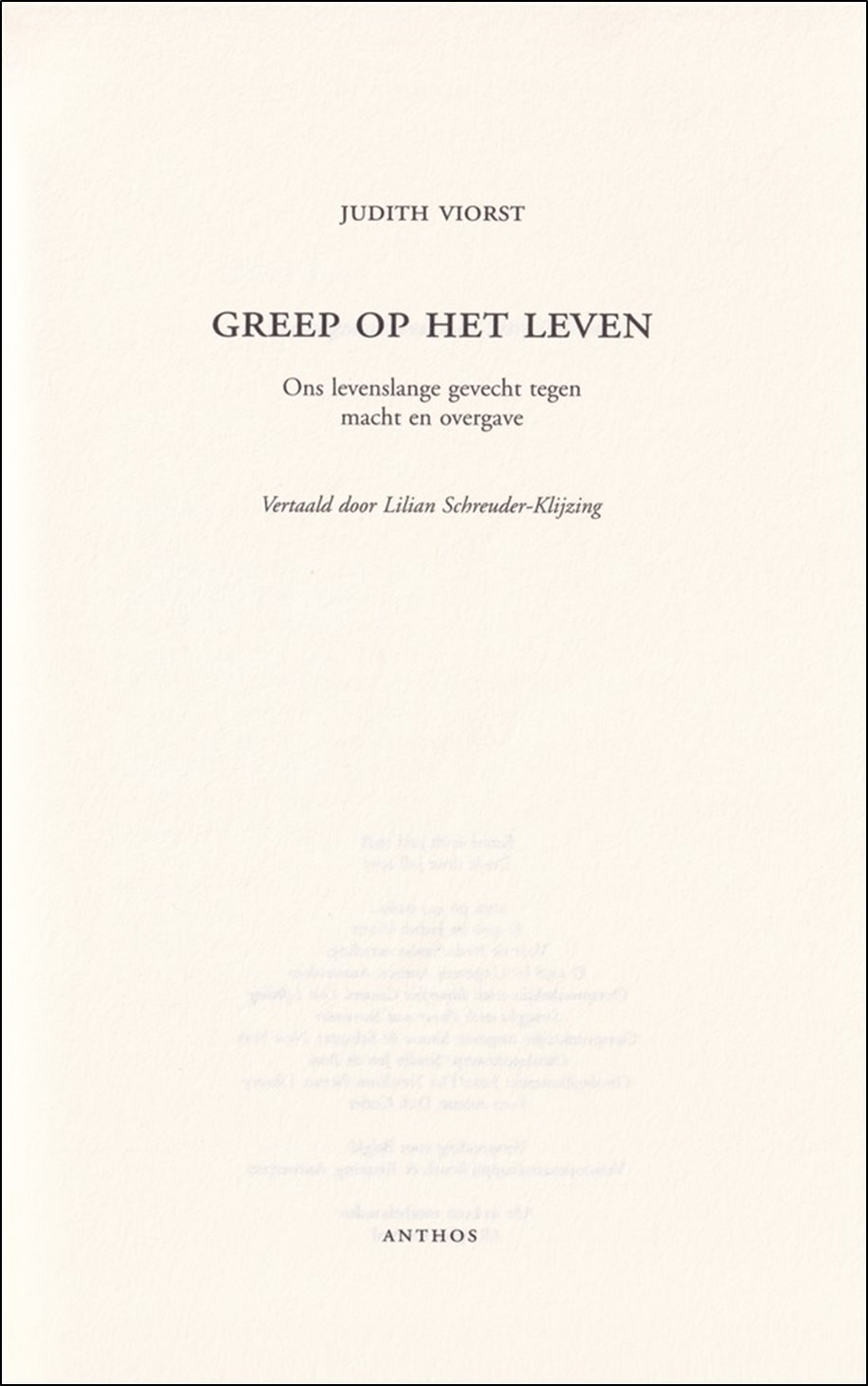 Greep op het leven - Afbeelding 2