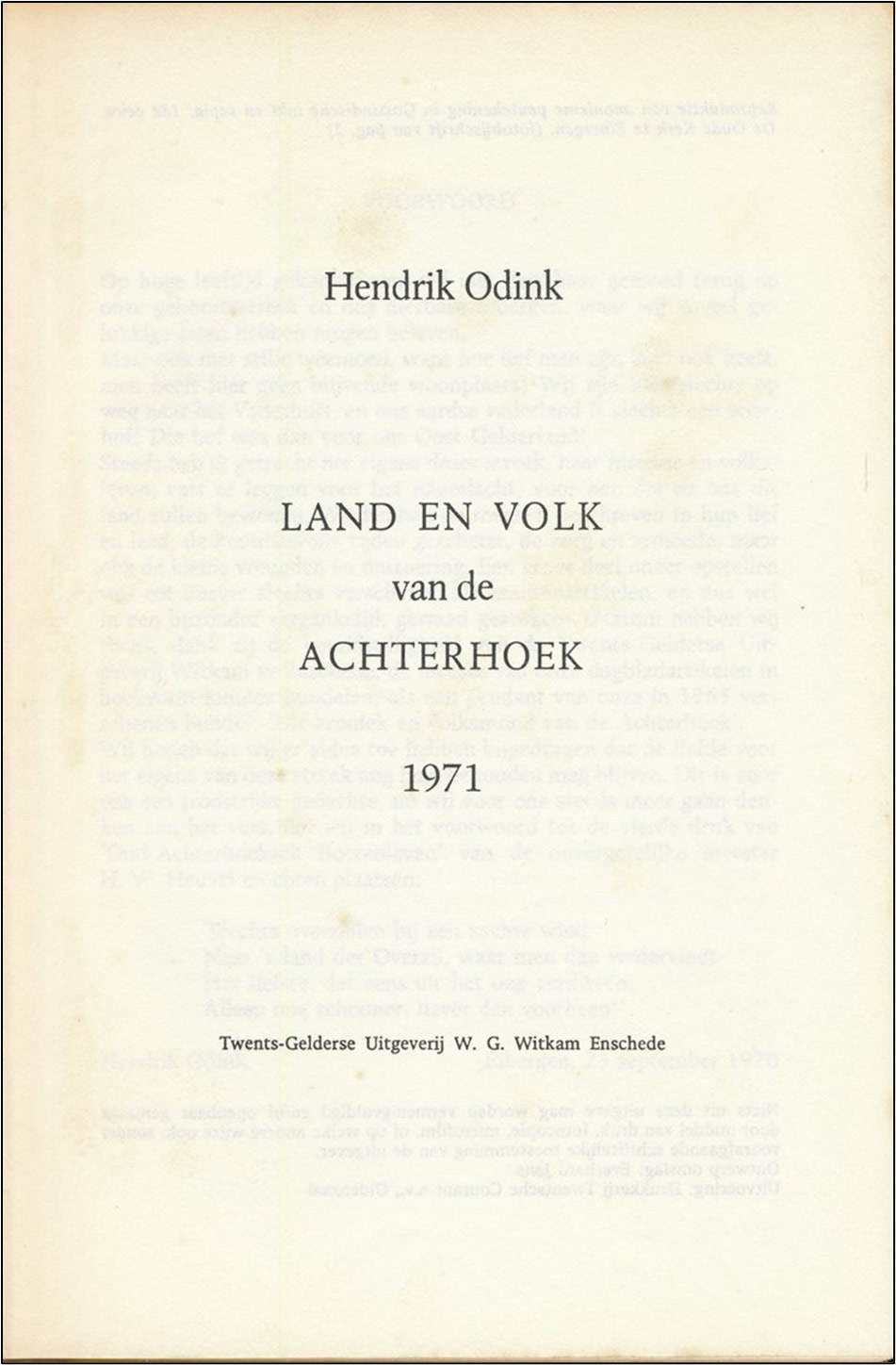 Land en Volk van de Achterhoek - Afbeelding 2