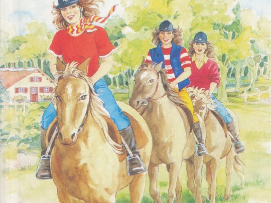 De drieling te paard
