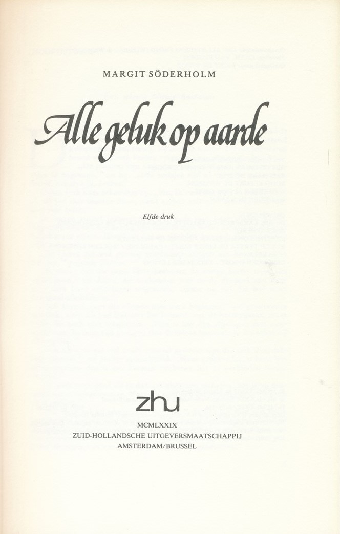 Alle geluk op aarde - Afbeelding 2