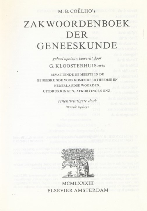 Coëlho's Zakwoordenboek der Geneeskunde - Afbeelding 2