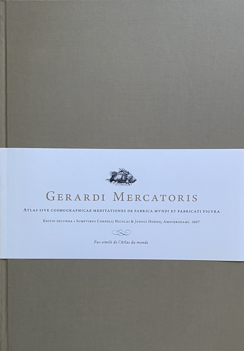 Gerardi Mercatoris, facsimile van de Atlas van de wereld