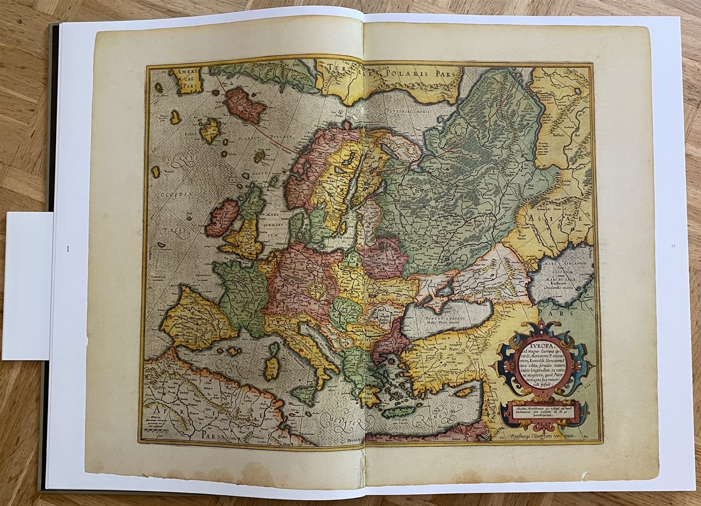 Gerardi Mercatoris, facsimile van de Atlas van de wereld - Afbeelding 5