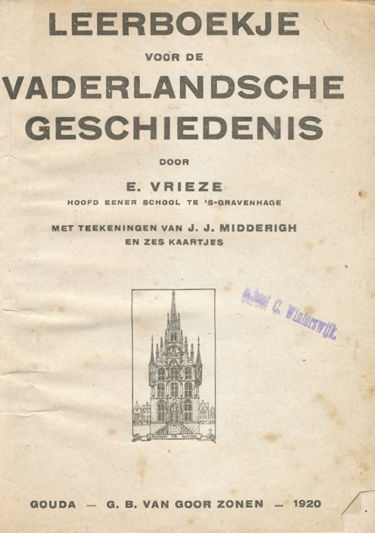 Leerboekje voor de Vaderlandsche Geschiedenis