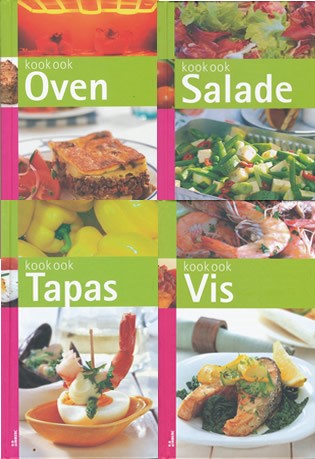 Kook ook Oven, Salade, Tapas en Vis (4 boeken)