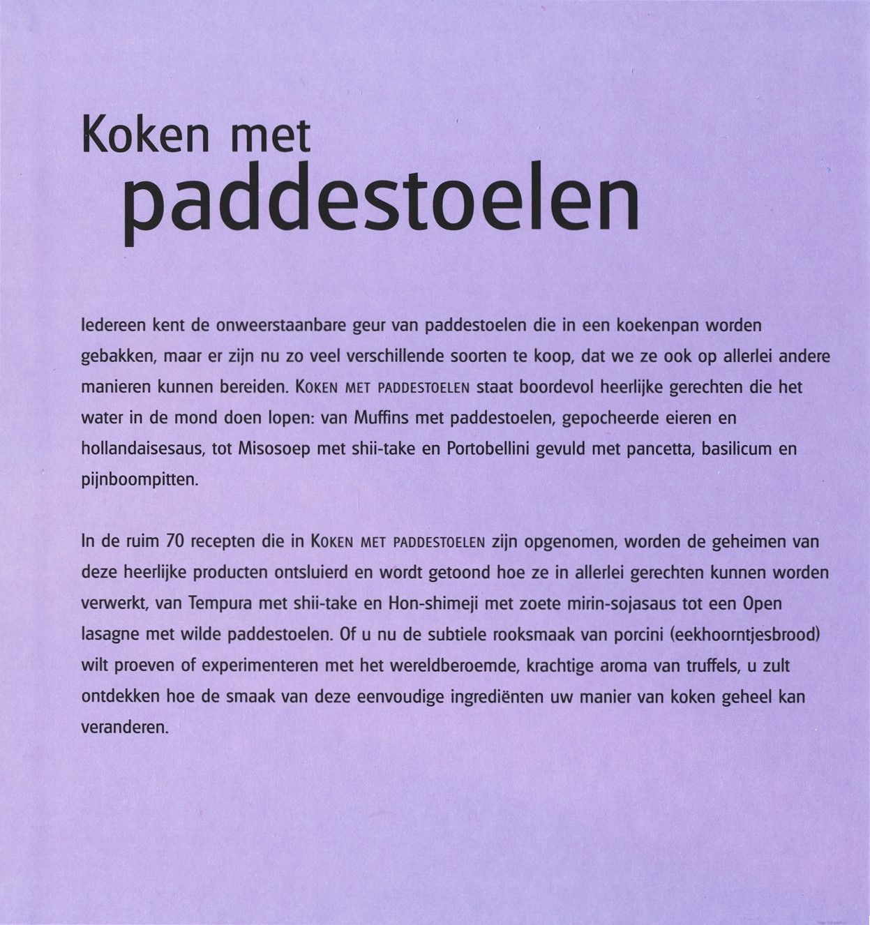 Koken met paddestoelen - Afbeelding 2