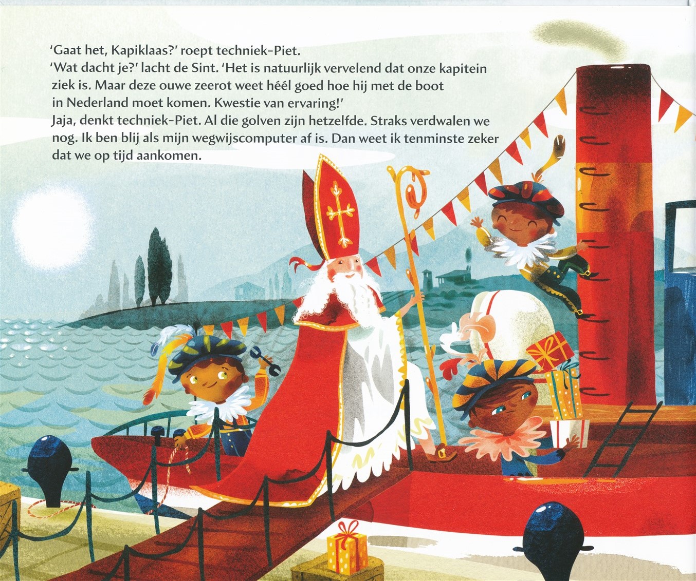 Sinterklaas op drift (Sinterklaasboek) - Afbeelding 2