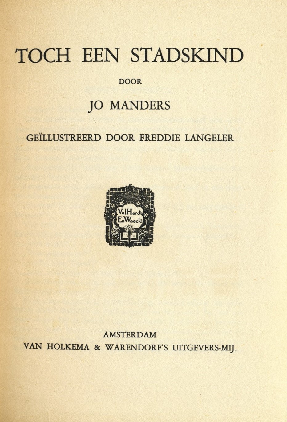 Toch een stadskind (1929) - Afbeelding 4