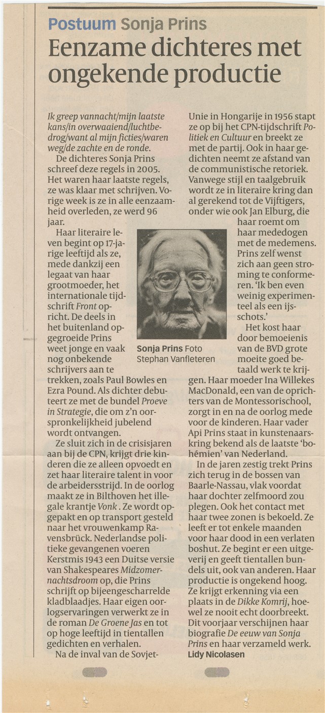 De eeuw van Sonja Prins - Afbeelding 6