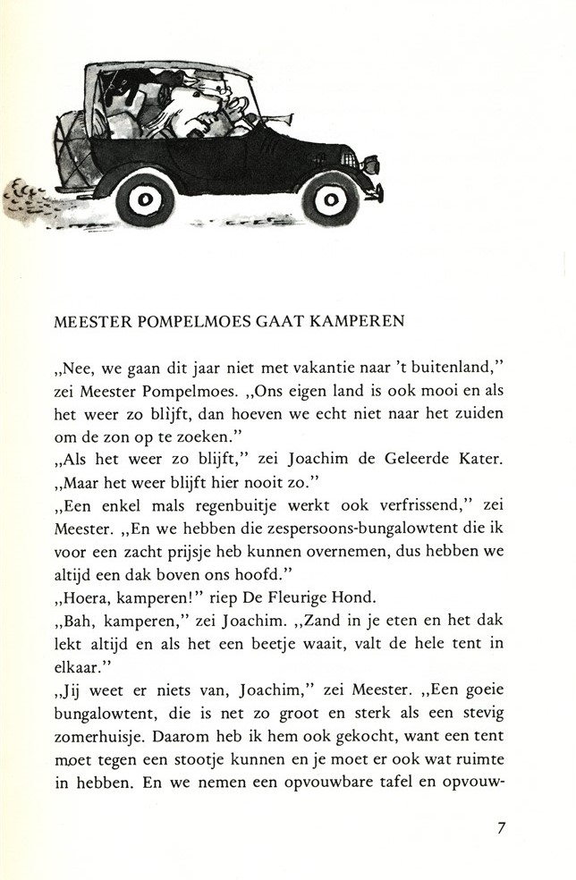 Meester Pompelmoes gaat kamperen - Afbeelding 4
