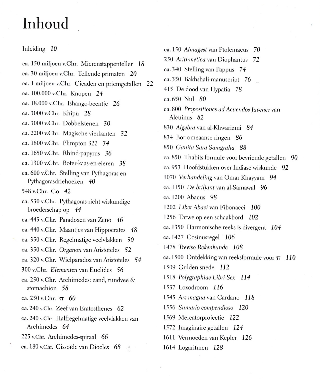 Het wiskunde boek - Afbeelding 3
