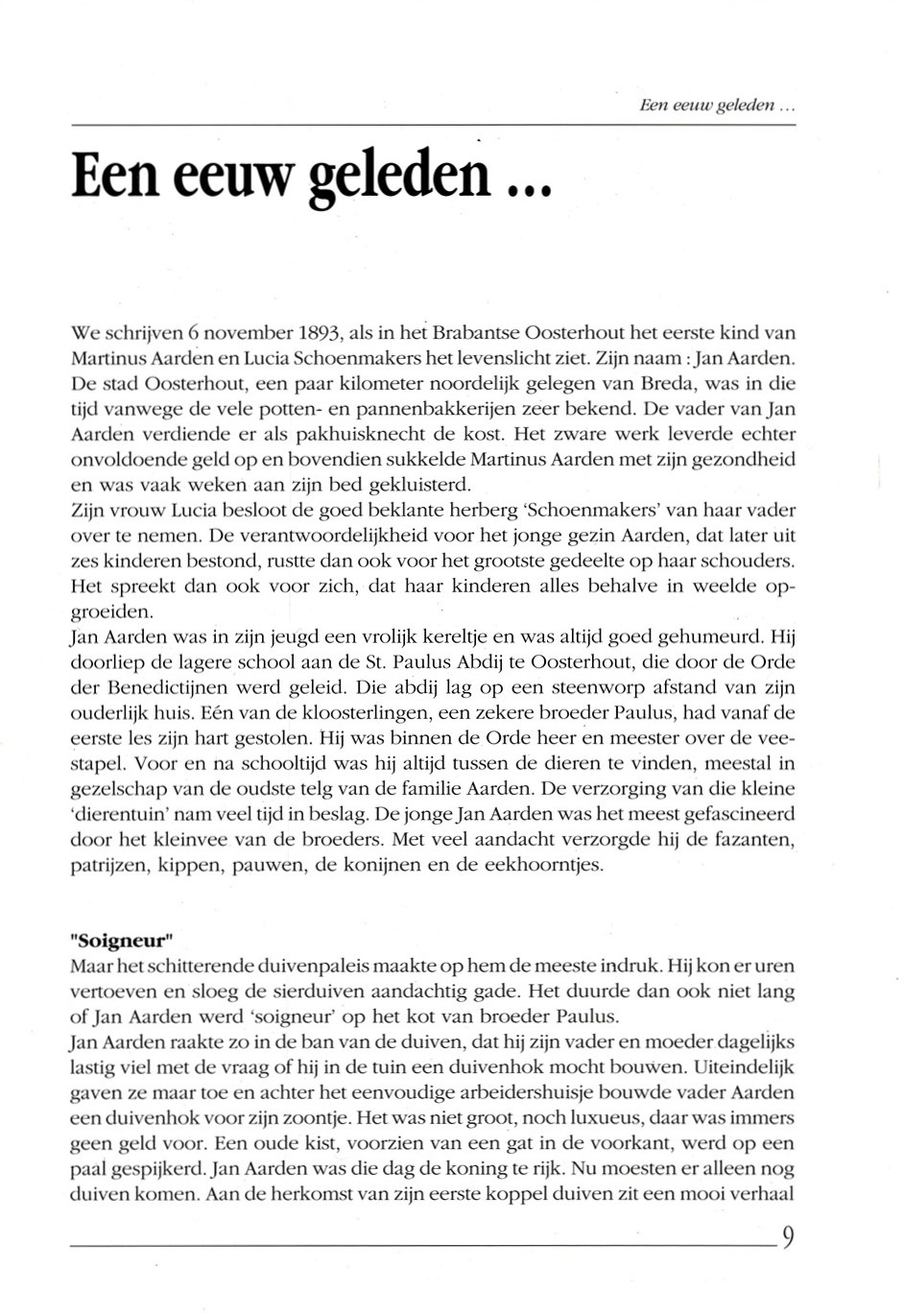 Jan Aarden en de geschiedenis van de Nederlandse fondduif - Afbeelding 3