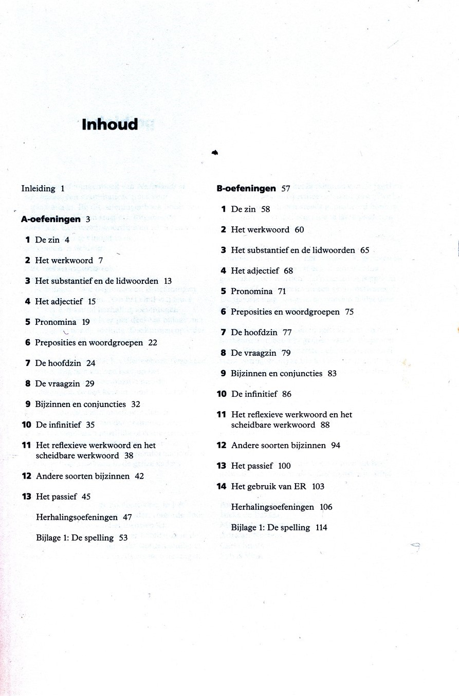 Nederlands in hoofdlijnen Oefeningenboek - Afbeelding 3