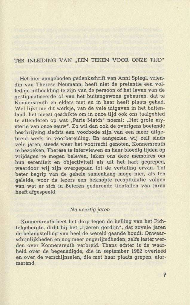 Therese Neumann van Konnersreuth - Afbeelding 3