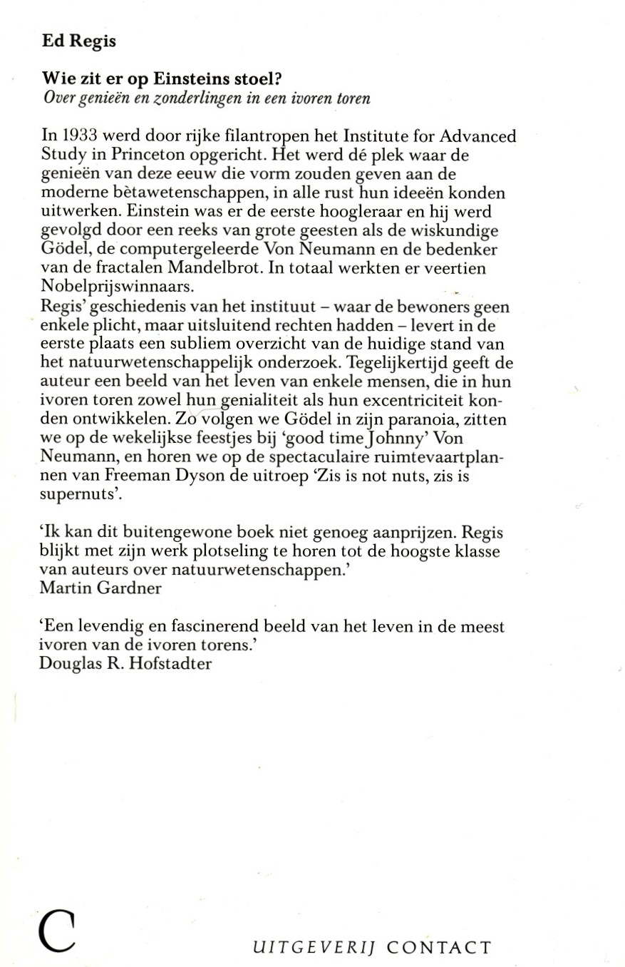 Wie zit er op Einsteins Stoel? - Afbeelding 5