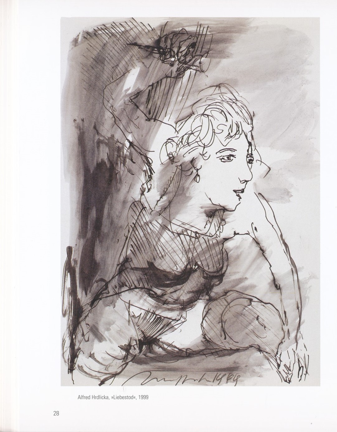 Alfred Hrdlicka und der Fall Flora - met apart ingesloten ets - Afbeelding 7