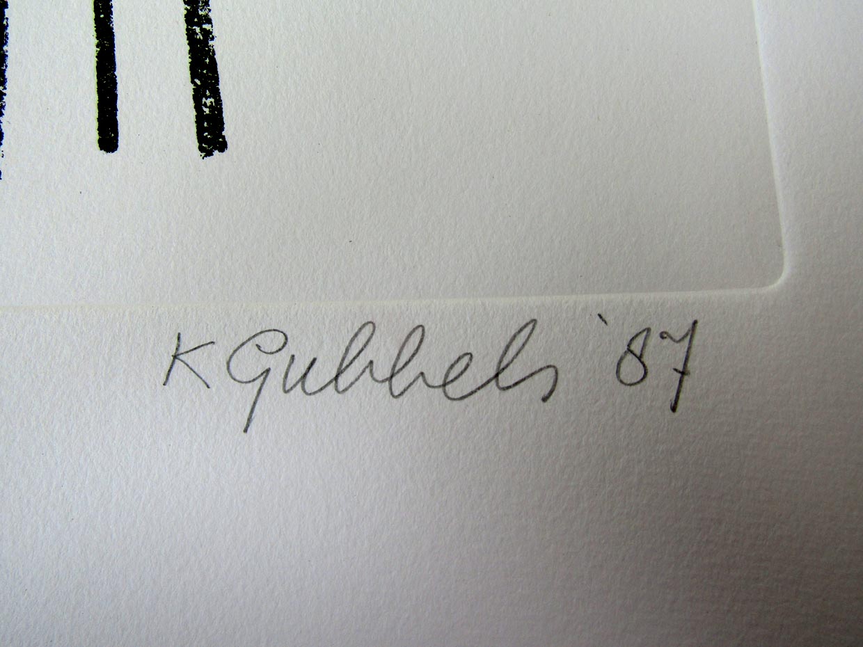 Klaas Gubbels, Ma Modèla (1987), 3 Kleuretsen - Afbeelding 4