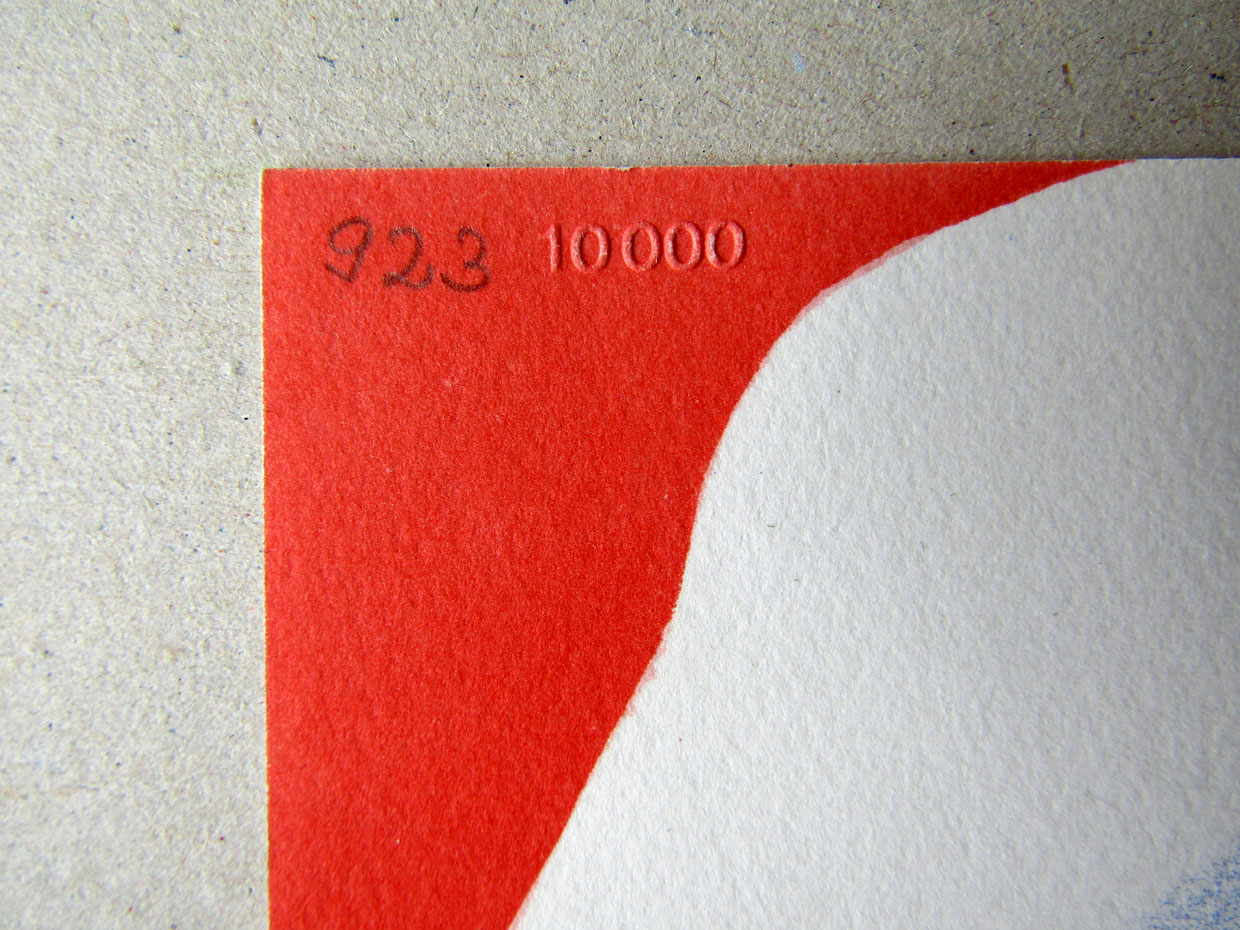 Horst Antes, Kleurenlitho, 1975 - Afbeelding 4