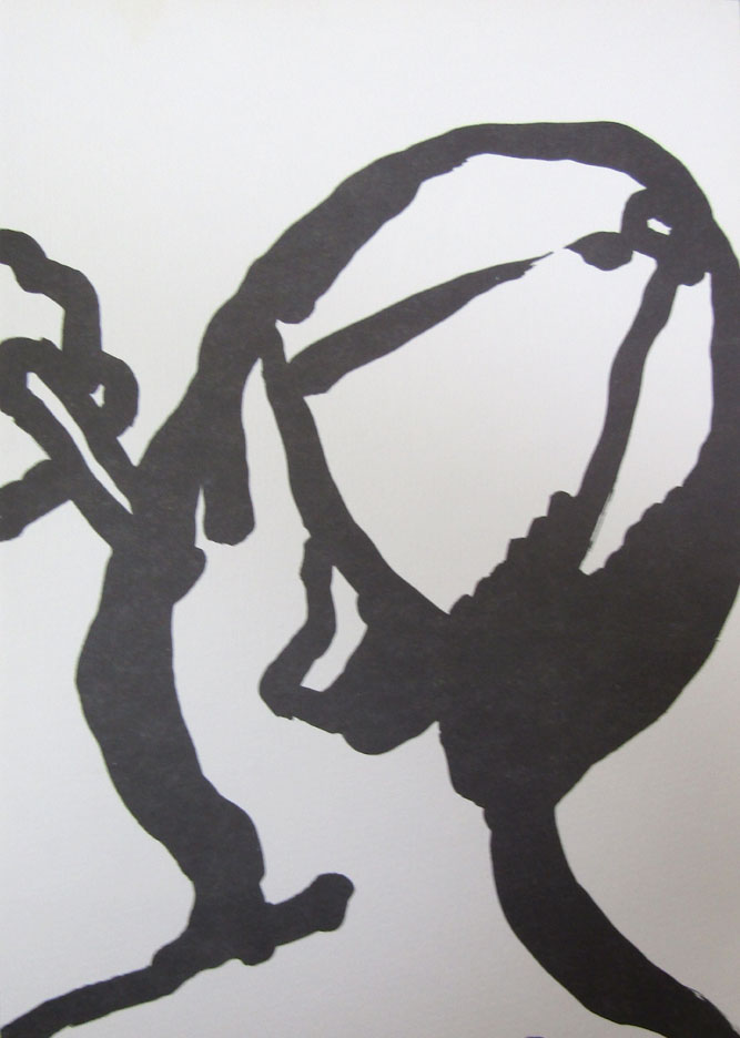 Jean Charles Blais, ‘Tete’, lithografie uitgegeven door Editions Picaron - Afbeelding 2