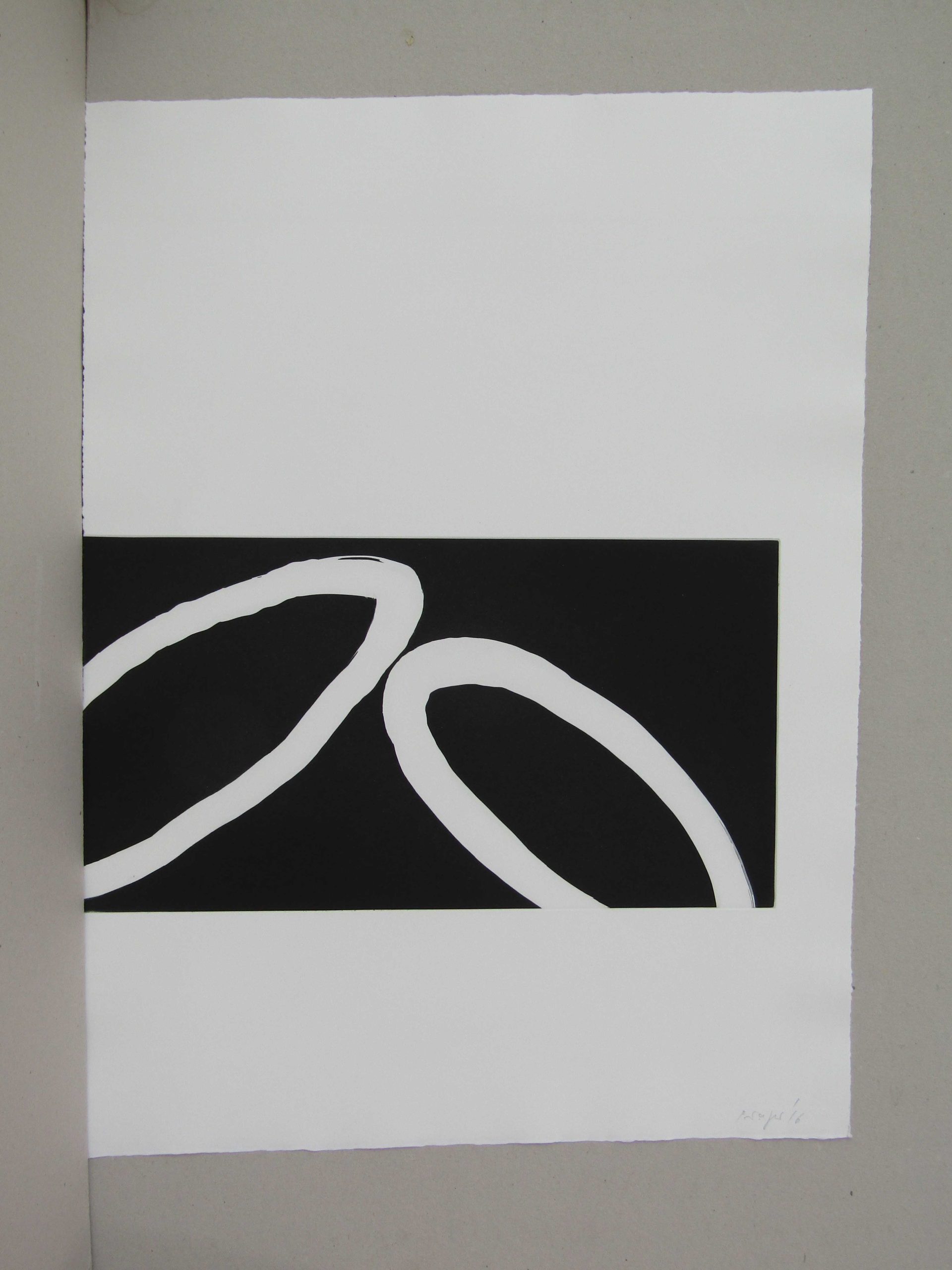 Heinz-Günter Prager, Zonder titel, ets aquatint, 2016