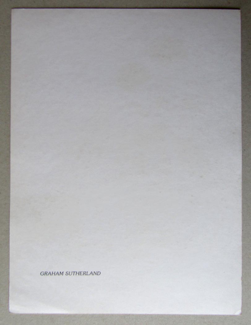 Graham Sutherland, Zonder titel, Kleurenlitho, 1979 - Afbeelding 4
