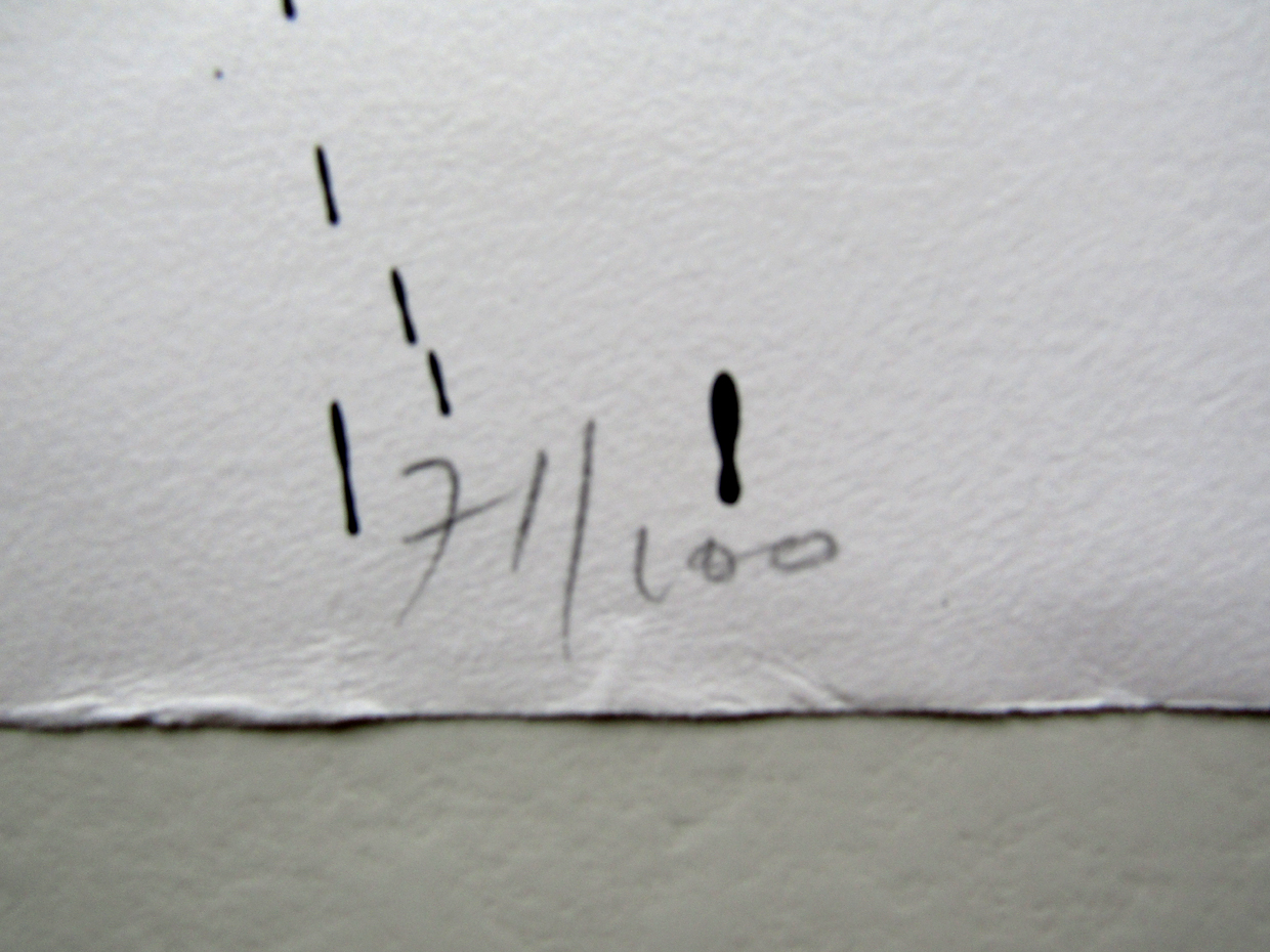 Ger Lataster, ‘Zonder titel’, kleurenlitho, 1991 - Afbeelding 4