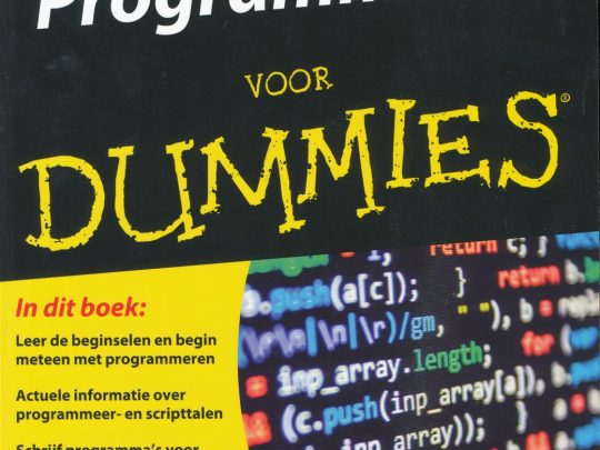 Programmeren voor dummies 5e editie